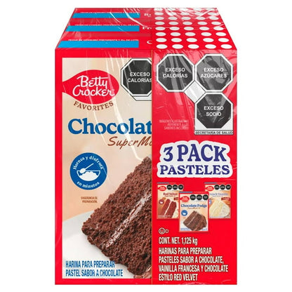 Betty Crocker Cake Mix, 3 Pack