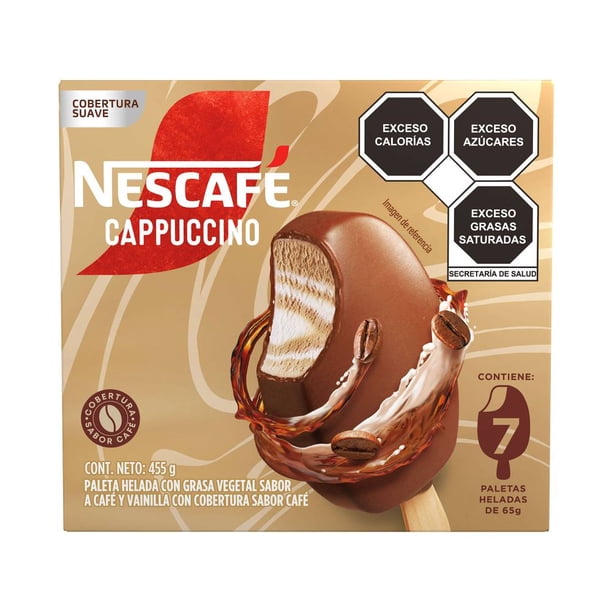 Nescafé Cappuccino Ice Cream Bars, 65g / 2.29 oz (Pack of 7)