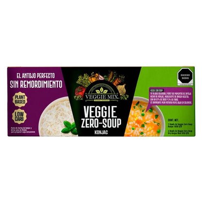 Instant Veggie Mix 2 Konjac Bowls (160 g) + 4 Dry Konjac Rice Bowls (85 g)