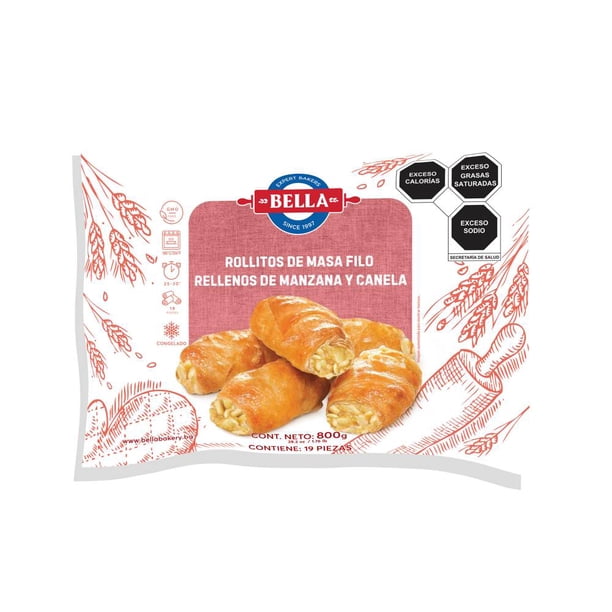 Bella Phyllo Dough Rolls, 19 ct (42 g each)