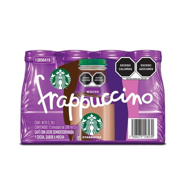 Starbucks Mocha Frappuccino Coffee Drink, 12 Pack (280 ml bottles)