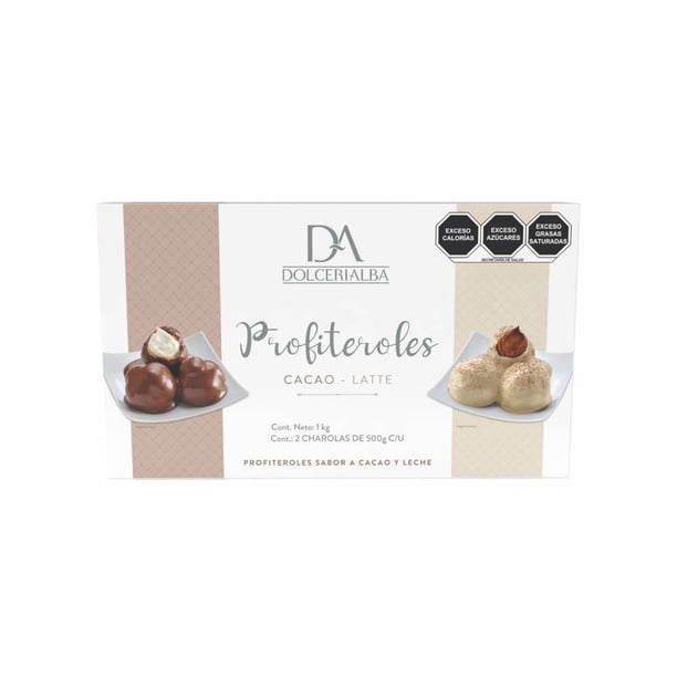 Dolceria Alba Italian Profiteroles - 2 Packs of 500 g *Seasonal product