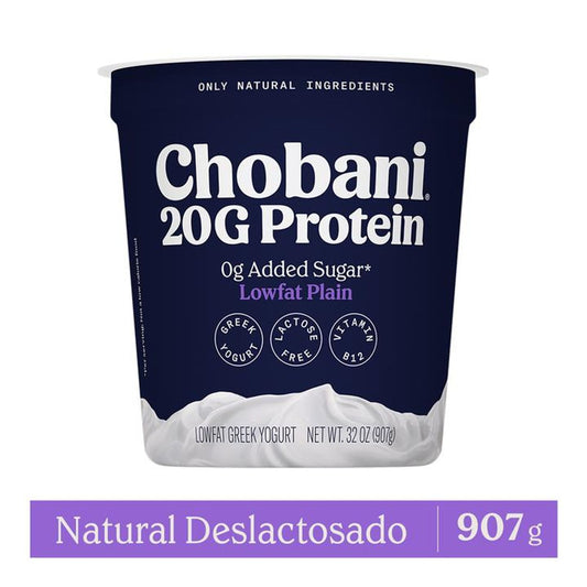 Chobani: Lactose-Free Greek Yogurt - Plain (907g / 32 oz)
