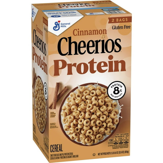 Cheerios Protein Cinnamon Cereal, 32.6 oz
