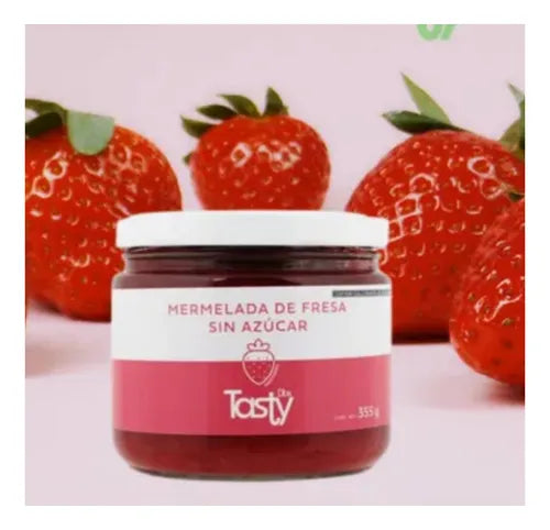 Tasty DBS Sugar-Free Strawberry Jam (355g Jar)