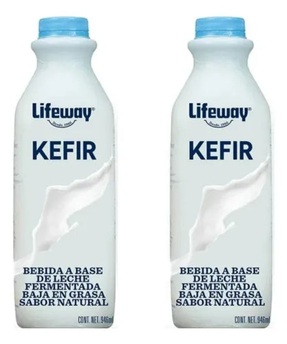 Lifeway Low-Fat Fermented Milk-Based Natural Kefir Drink (946 ml)