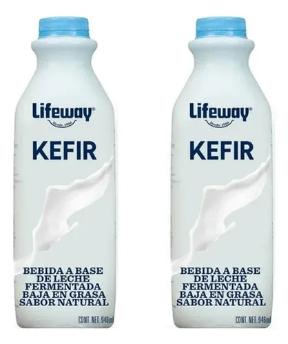 Lifeway Low-Fat Fermented Milk-Based Natural Kefir Drink (946 ml)