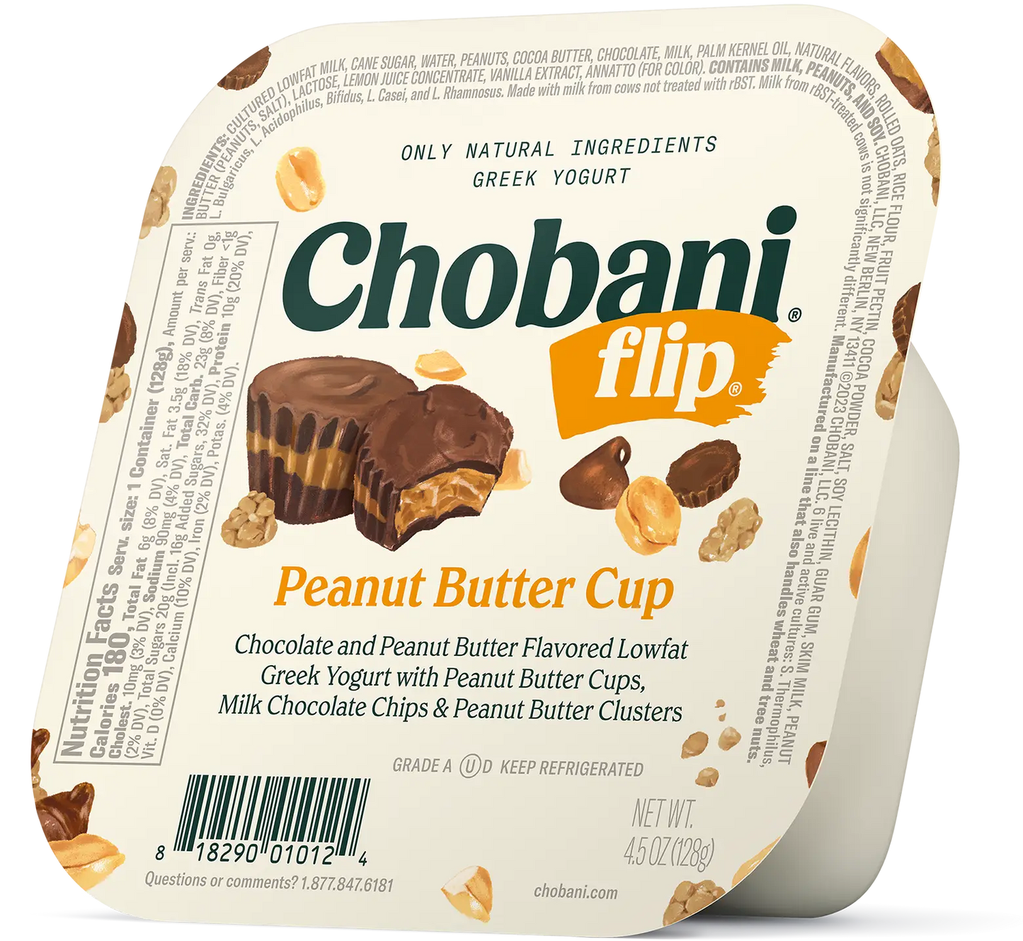 Chobani Flip  Peanut Butter Cup (4 Pack 128 grs)