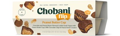Chobani Flip  Peanut Butter Cup (4 Pack 128 grs)