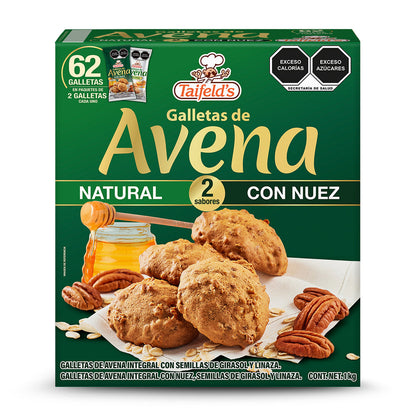 Taifeld's Oatmeal Cookies Mix (Plain & with Walnut) 1kg
