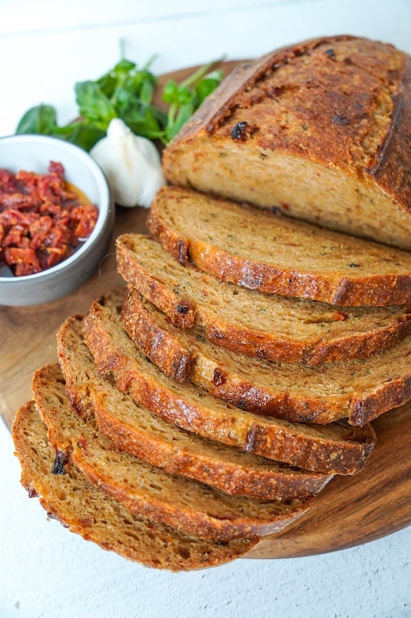 Jämtland - Tomato and Basil Sourdough Bread