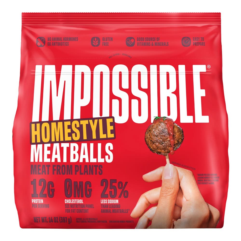 Impossible™ Plant-Based Meatballs (397 g / 14 oz)