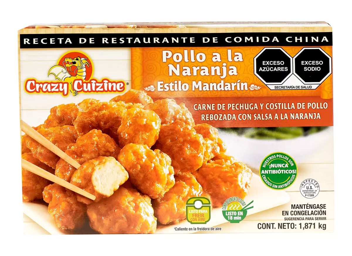 Crazy Cuizine Mandarin Orange Chicken, 66 oz