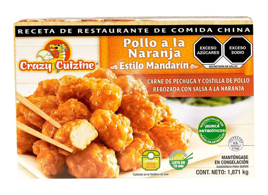 Crazy Cuizine Mandarin Orange Chicken, 66 oz