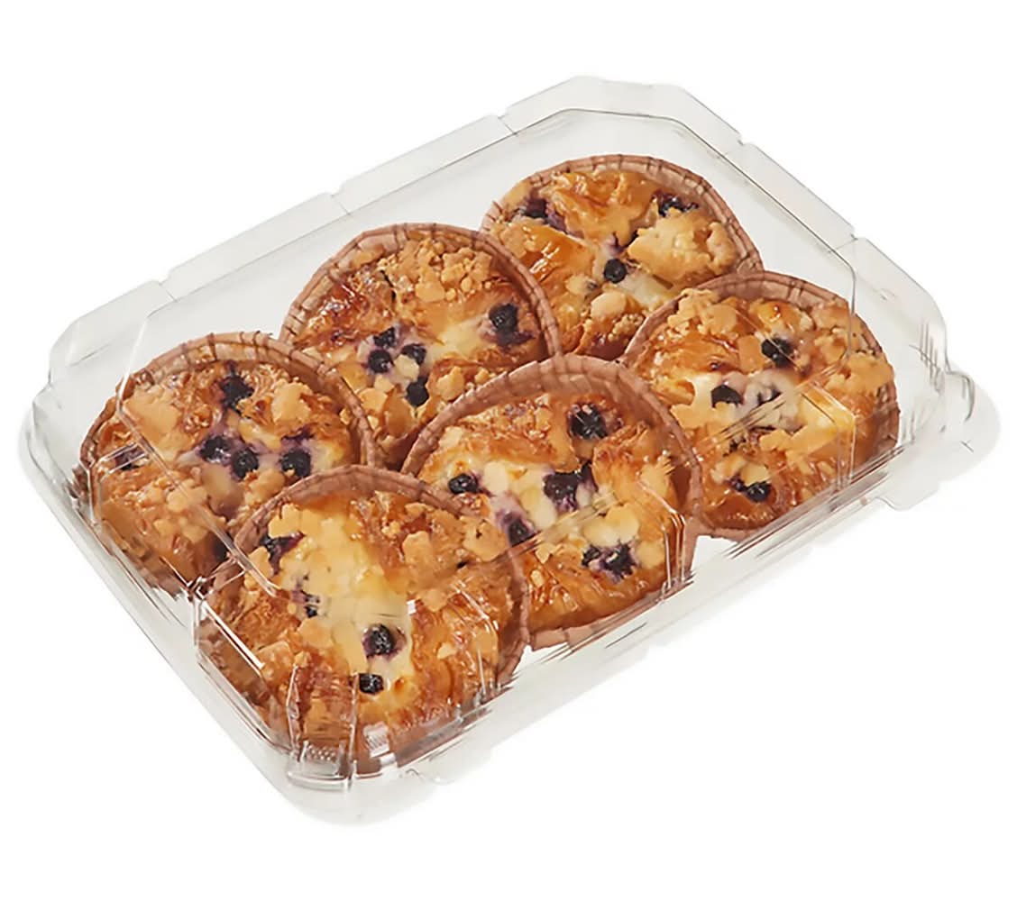 Kirkland Signature Blueberry & Cheese Croissants – 6 Count