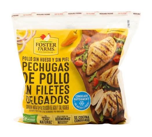 Foster Farms Thin-Sliced Chicken Breast Fillets 2 kg