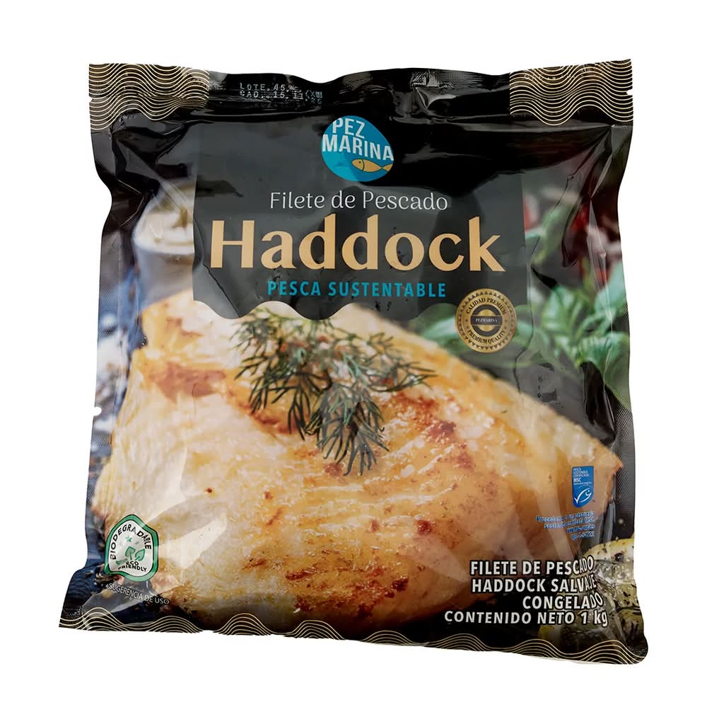 Premium Frozen Haddock Fillets – 1kg (2.2 lbs)