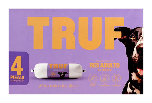 TRUF Wet Dog Food | Beef Recipe for Adults 4 / 500g