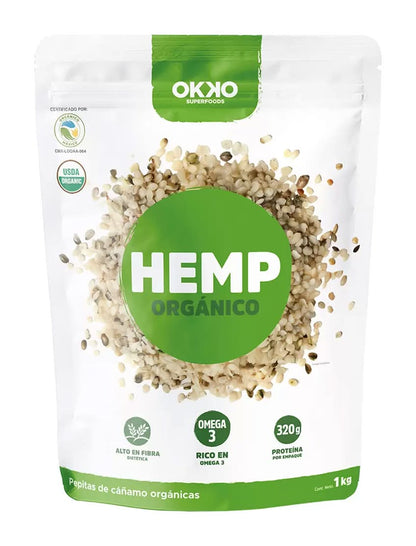 Okko Organic Hemp Hearts (1kg)