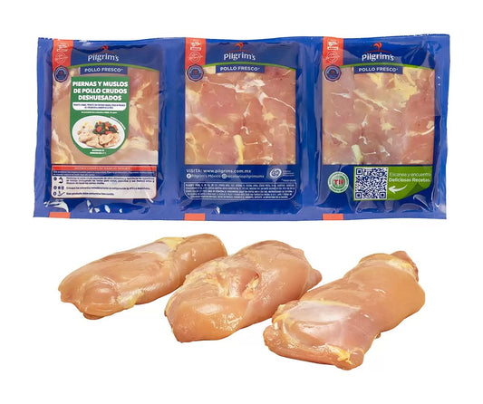 Pilgrims Chicken Thighs With Skin and Bone 3.3 kg