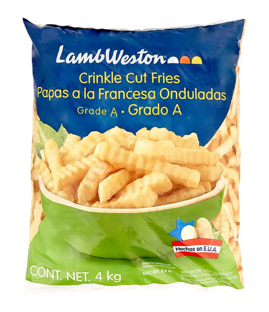Lamb Weston Crinkle Cut French Fries (4 kg)