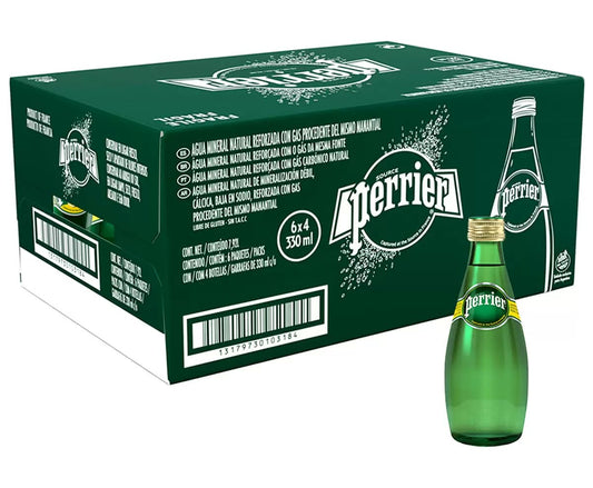 Perrier Natural Mineral Water 24 / 330ml