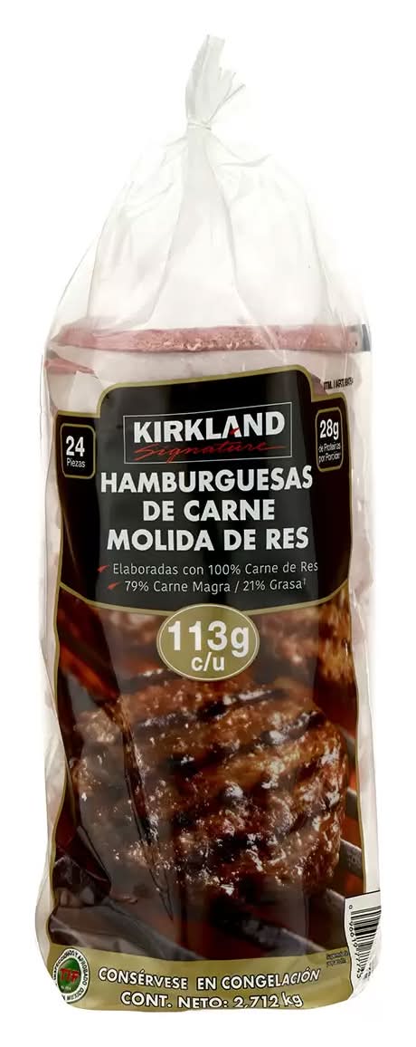 Kirkland Signature Ground Beef Patties (2.71 kg)