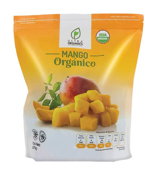 Ultraorganics Organic Diced Frozen Mango (2.27 kg)