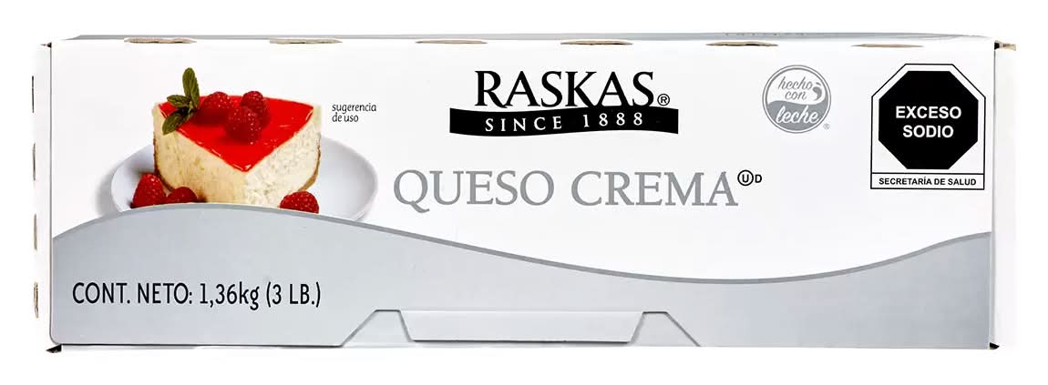 Raskas Cream Cheese 1.36kg