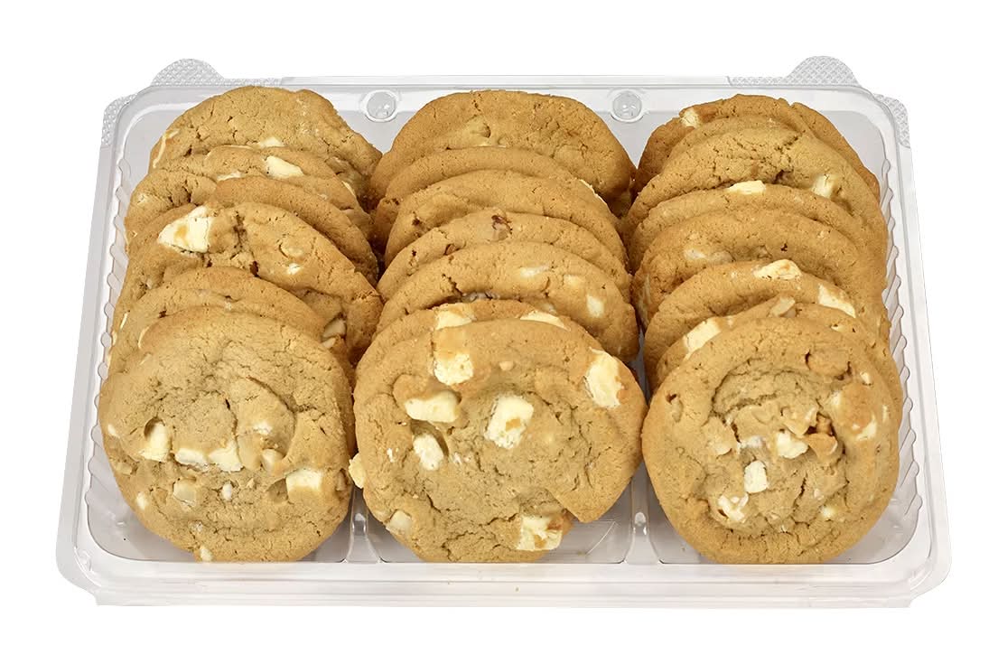 Kirkland Signature White Chocolate & Macadamia Cookies, 24-count