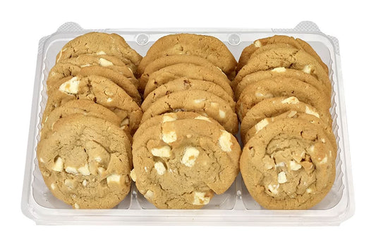 Kirkland Signature White Chocolate & Macadamia Cookies, 24-count