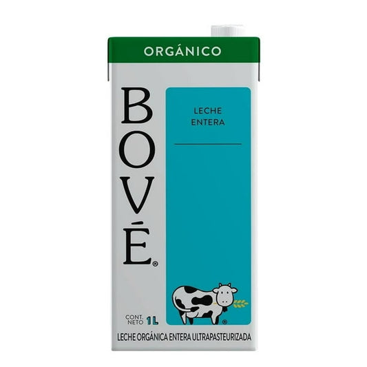 Bové: Organic Whole Milk - UHT / Shelf-Stable (1 Liter)