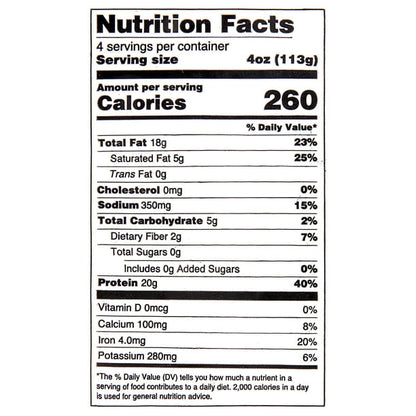 Beyond Beef: Plant-Based Ground Meat - Frozen (1 lb / 453g)