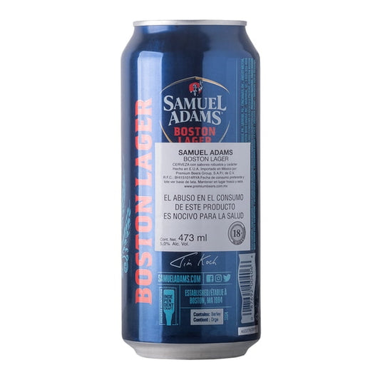 Samuel Adams Boston Lager Amber Beer - 16 oz (473 ml) Tallboy Can