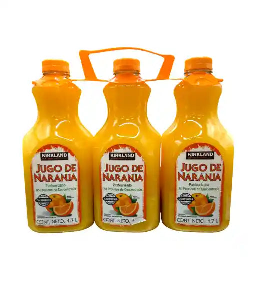 Kirkland Signature Orange Juice (3 x 1.7 L)