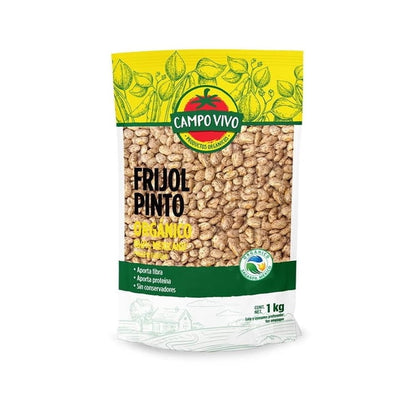 Campo Vivo: Organic Dried Pinto Beans (1 kg)