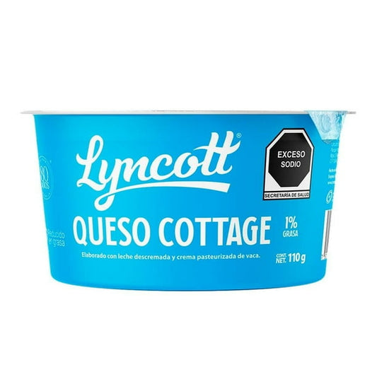 Lyncott: Low-Fat Cottage Cheese - Single-Serve Cup (110g / 3.9 oz)