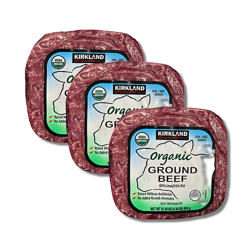 Kirkland Signature Organic Grounded Beef 1.5k