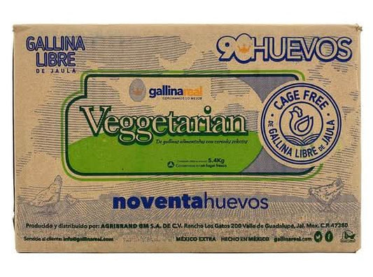 Veggetarian Free-Range Eggs (90 ct)