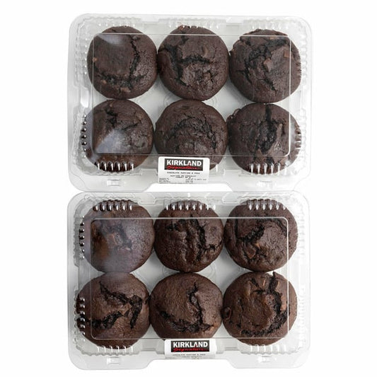 Kirkland Signature Double Chocolate Chip Muffins 2/6