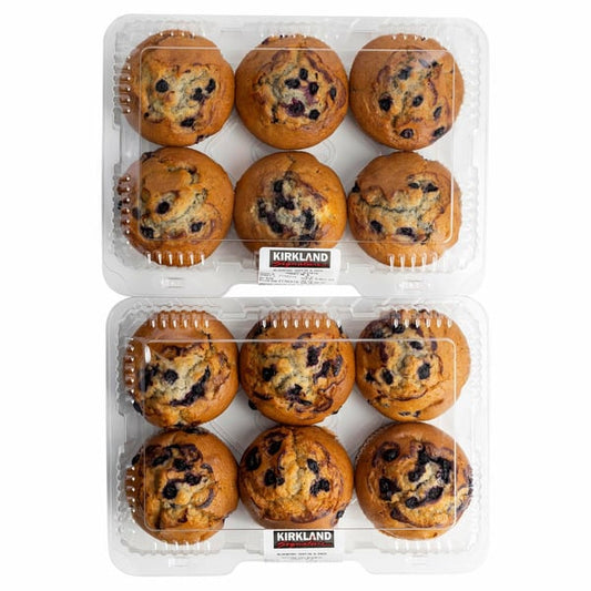Kirkland Signature Blueberry Muffins 2/6