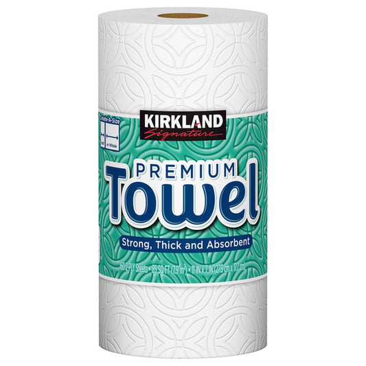 Kirkland Signature Paper Towels, (1 Wrapped Roll)