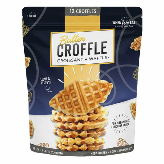When We Eat Frozen Butter Croffles 12 ct
