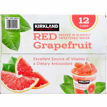 Kirkland Signature Red Grapefruit Cups, 8 oz, 12-count