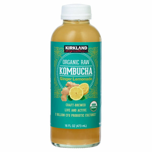 Kirkland Signaure Organic Raw Kombucha, 16 fl oz, 8-count