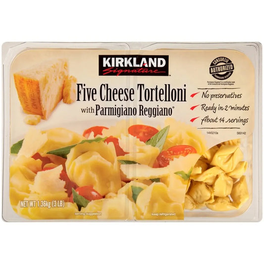 Kirkland Signature Five Cheese Tortelloni, 24 oz, 2 ct