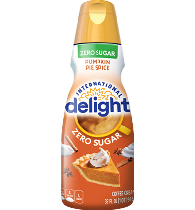 Delight Sugar-Free Pumpkin Spice Coffee Creamer (2-pack, 946 ml each)